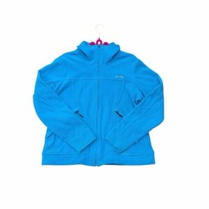Oakley Blue Zip Fleece Jacket Women’s XL Y2K Gorpcore Tech Athletic